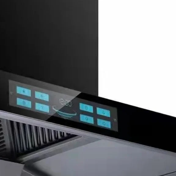 Kitchen Appliance Portable Commercial Industrial Range Hood with Tempered Glass Material