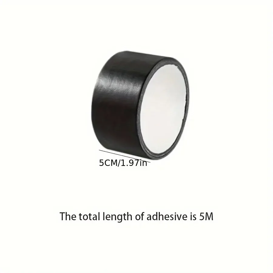 Black Cloth-based Adhesive Tape Is Used For Cushion Repair Leather Seat Sofa Leak Repair Leather Wear-resistant Repair Tape