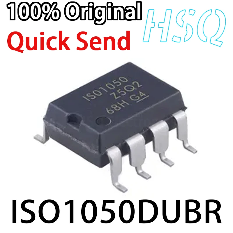 

10PCS New ISO1050DUBR IS01050 Driver Receiver and Transceiver SOP-8