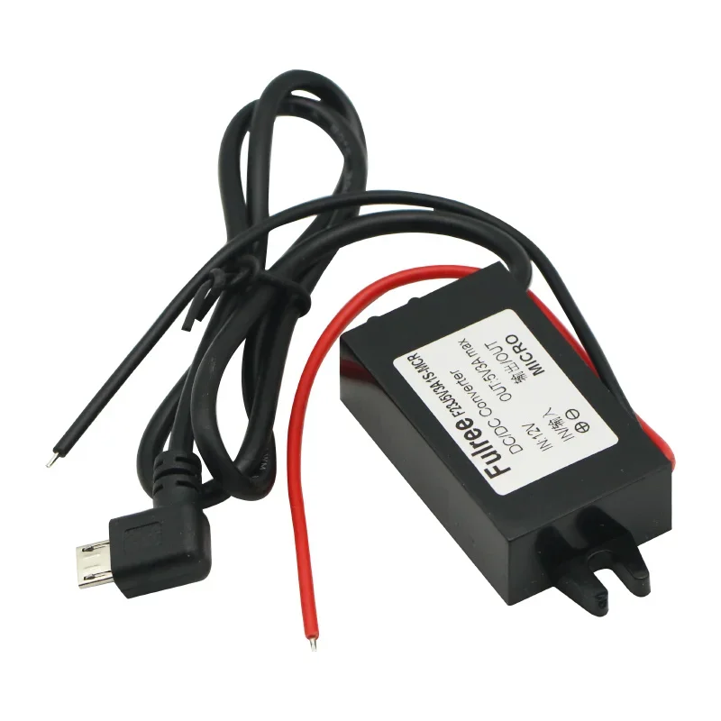 DC-DC 12V to 5V 3A понижающий преобразователь, модуль питания, водонепроницаемый Micro USB для модуля платы arduino