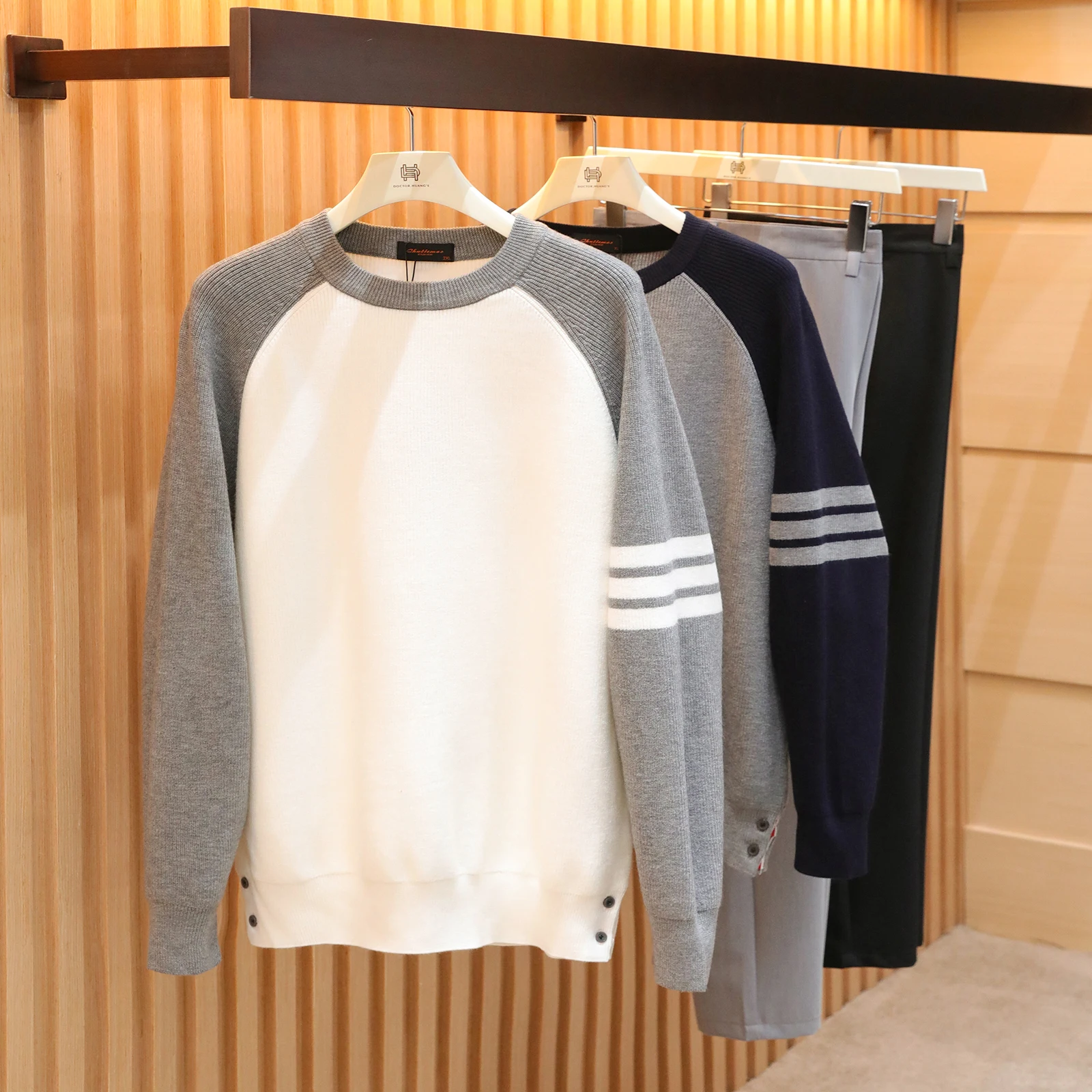 

Американский повседневный мужской вязаный свитер, базовый слой, осень-зима, новый цветной свитер для колледжа, круглый топ Ne Long Sve