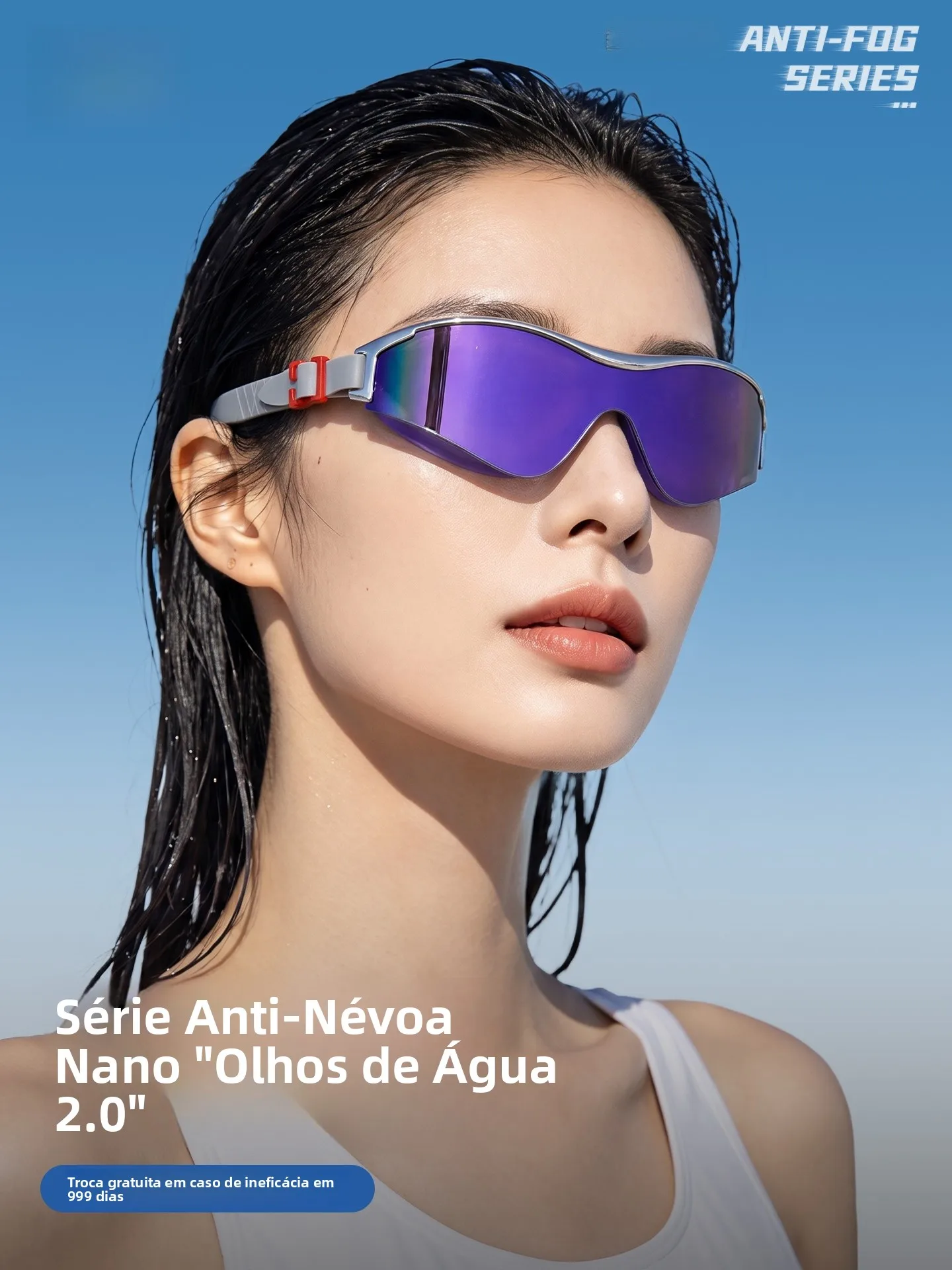 water-eye-20-swimming-goggles-women's-anti-fog-waterproof-with-prescription-swim-goggles-cap-three-piece-set-fitness-sports