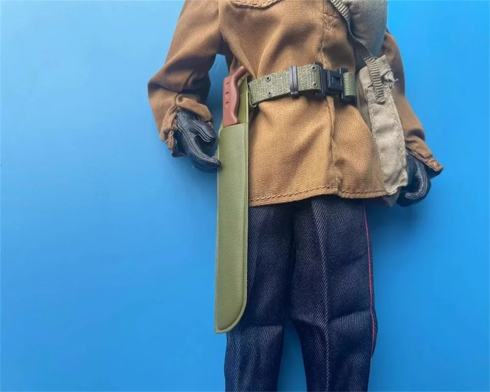 1/6 acessórios de arma de soldado saco de faca maquete brinquedo modelo de plástico para corpo de figura de ação de 12 ''em estoque