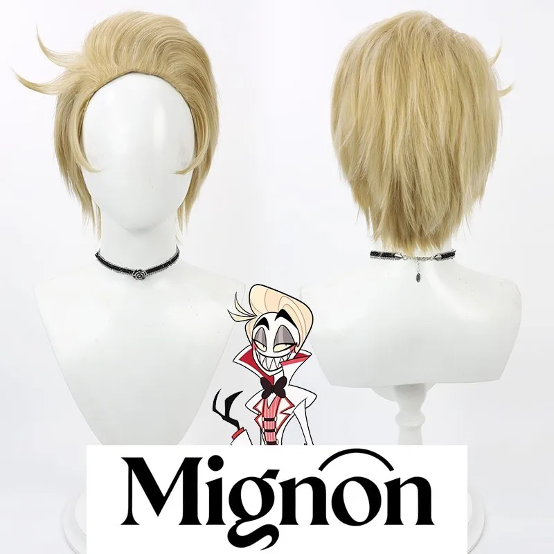 

Hazbin Hotel Люцифер Морнингстар Косплей Парик Папа Резиновая Утка Король