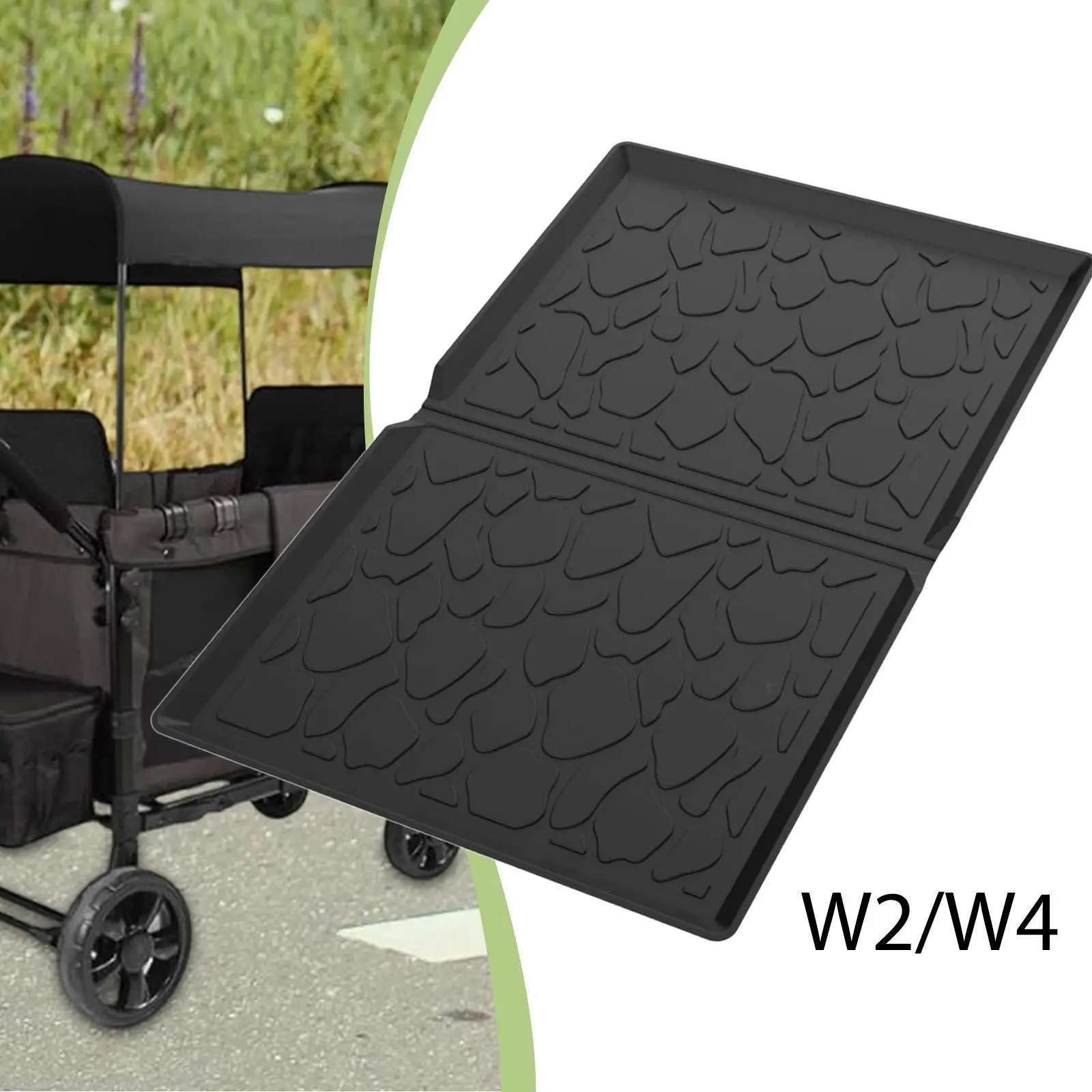 

All Weather Mat Protect Wagon from Sand, Dirt, and Water for Stroller Wagon