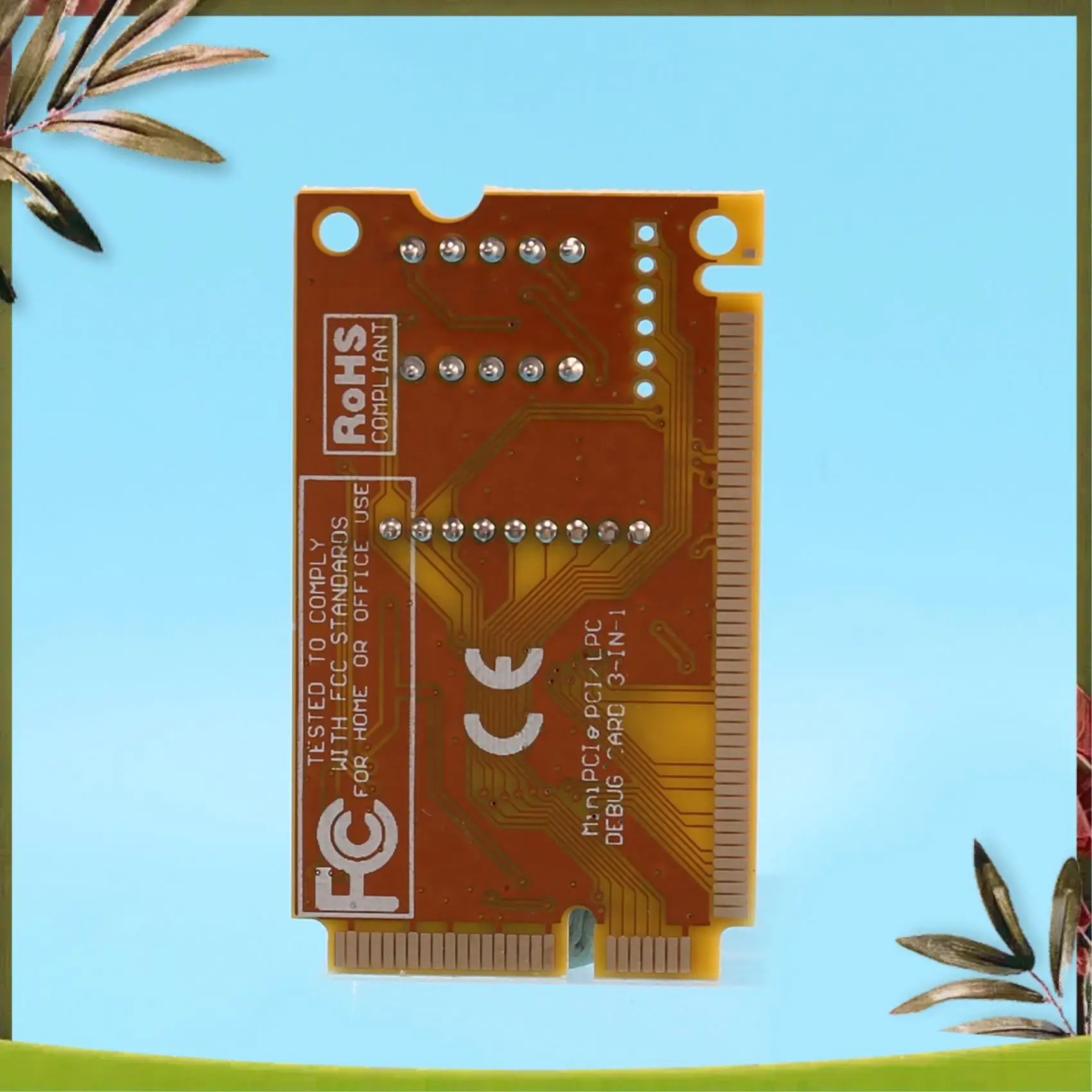 New-2-Digit Portable Computer PC Mini PCI PCI-E LPC Laptop Analyzer Tester Mother Board Debug Checker Diagnostic Card