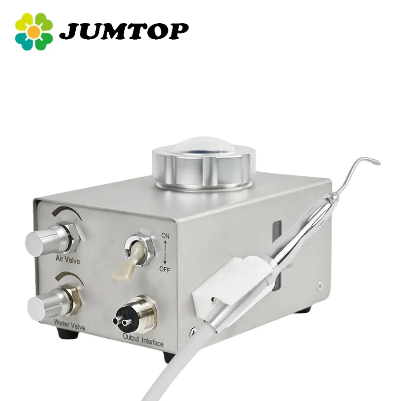 JUMTOP Dental Air Polisher Teeth Cleaning Sandblasting Scaler Machine