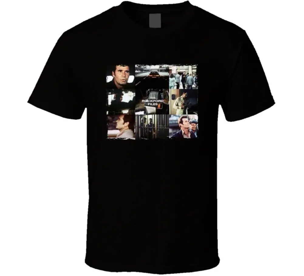 

the Rockford Files T Shirt Cotton Tees Short Sleeve T Shirt Round Collar Clothing Summer