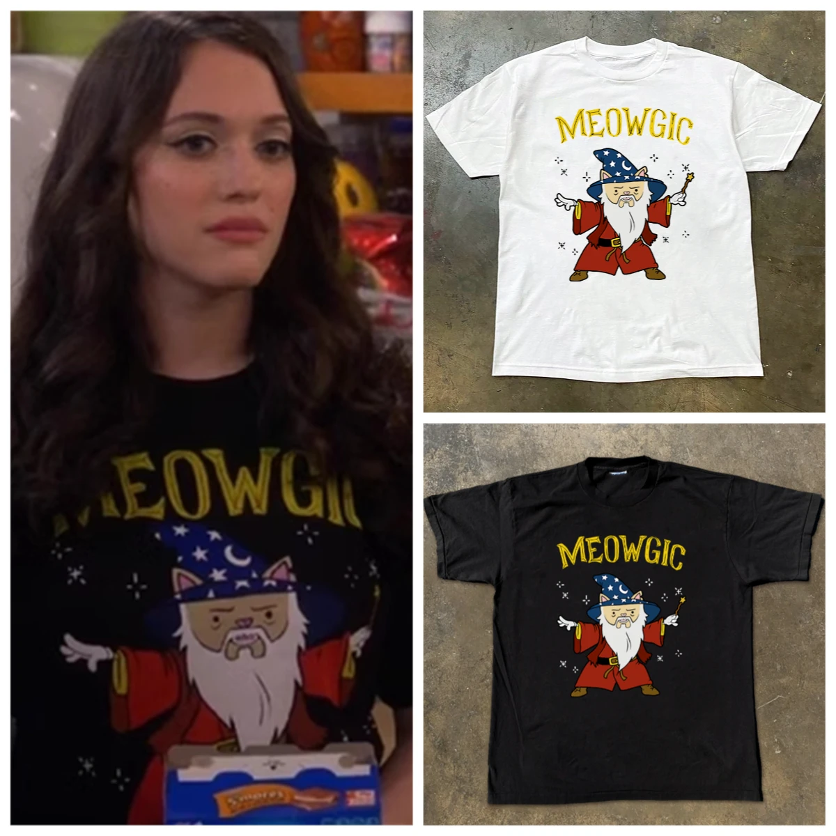 

The Same Printed T-shirts for Men and Women in The US TV Series Are Loose and Versatile with Pure Cotton Short Sleeves