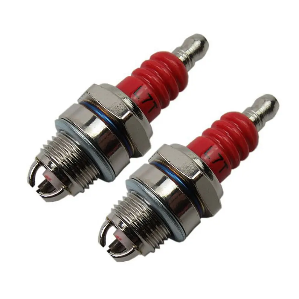 สามด้านเสา Spark Plug L7T สำหรับเบนซิน Chainsaw และเครื่องตัดแปรง