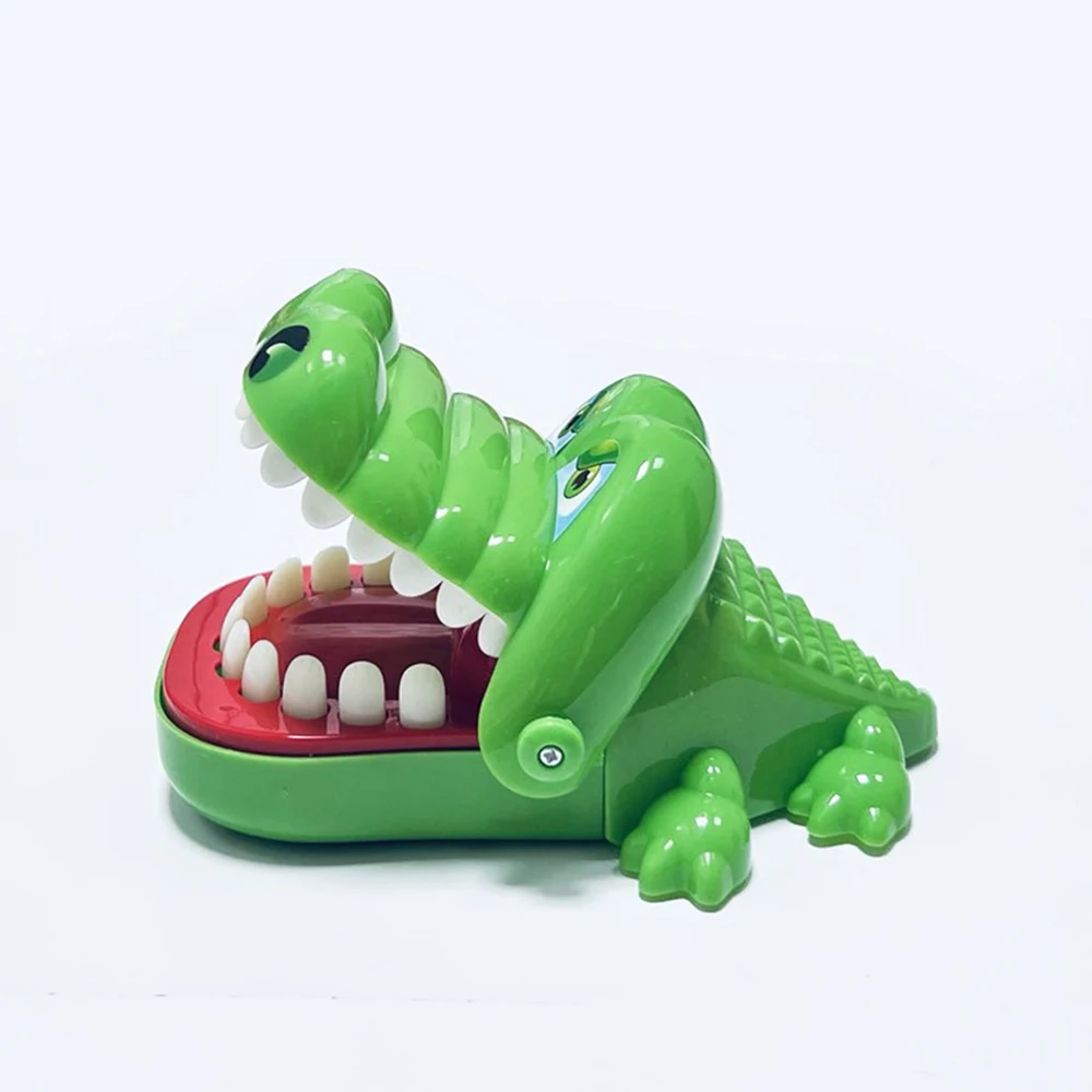 Crocodile Teeth Toys Alligator Biting Finger Dentist Classic Family Games Party Pranks Children's Lucky Game Decompression Toy