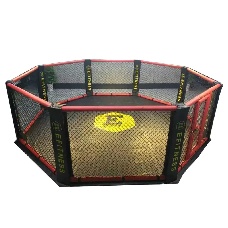 Boxing ring, fighting cage, floor-standing octagonal cage, hexagonal cage, fighting boxing, sanda competition training