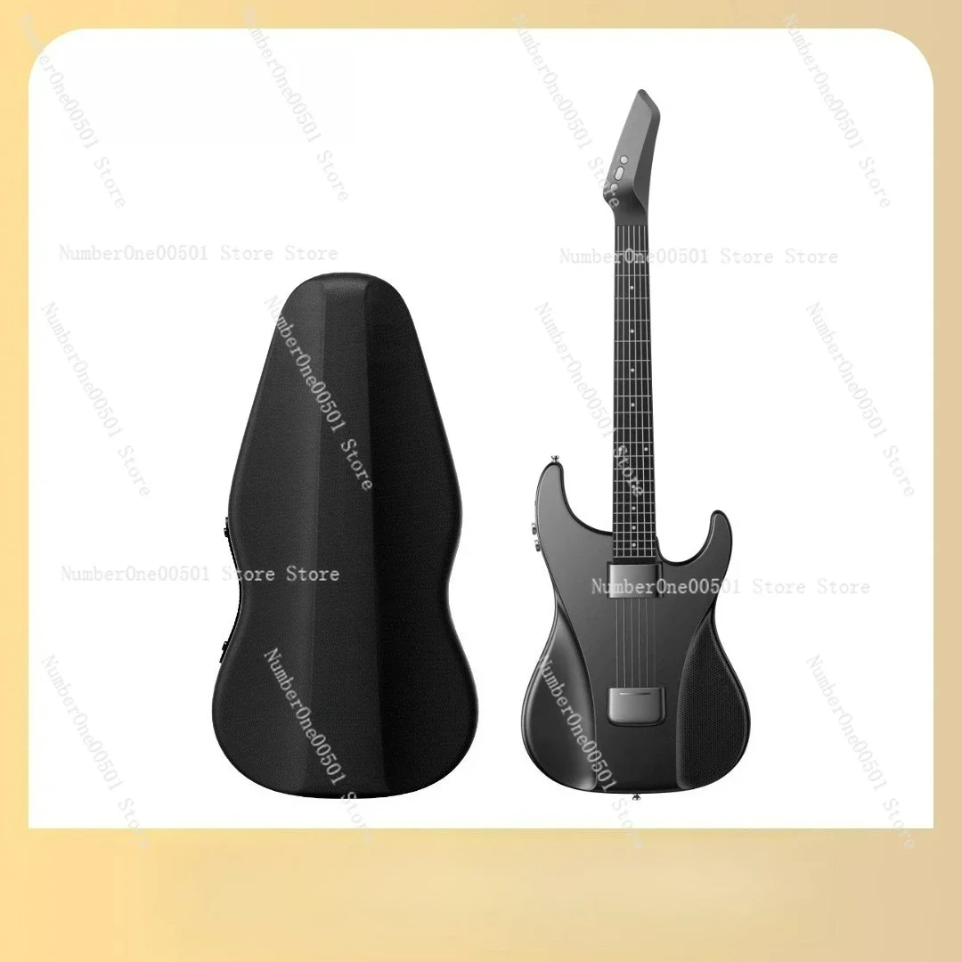 Stringless Smart Guitar Electronic Auto Chords Bass Mode Music Learning Instrument for Beginners Practice Tool