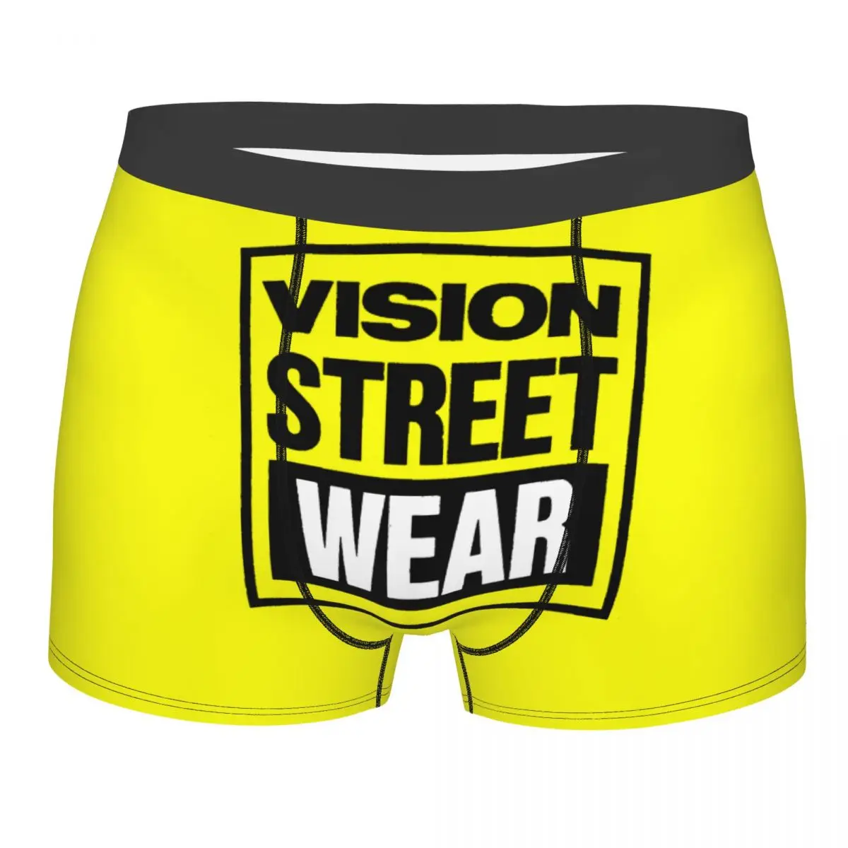 

Custom Cool Vision Street Wear Underwear Men Printed Boxer Briefs Shorts Panties Soft Underpants