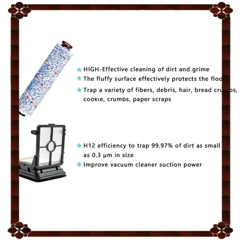 24-часовая доставка, основная щетка HEPA-фильтр для Bissell 1866 1868 1785 2225Z, сменные аксессуары для пылесоса