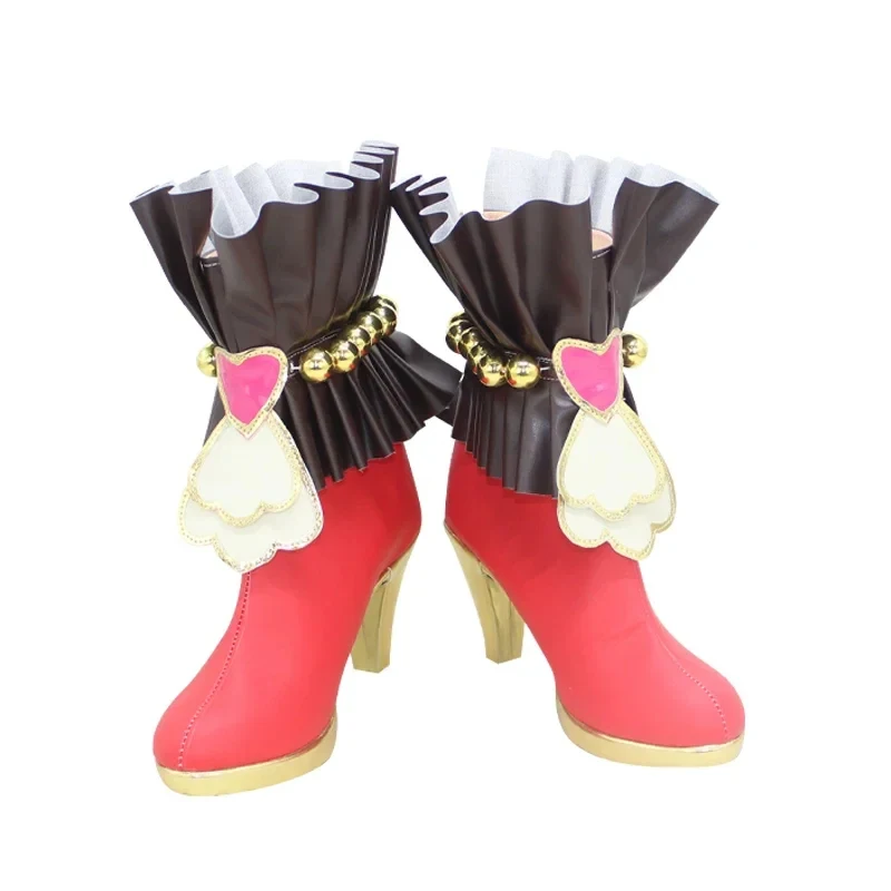 

v;3,f\6,k;Game Customized Mihono Bourbon Cosplay Shoes Costumes PU Boots for Halloween Carnival Party Christmasr;6,b\7,j/