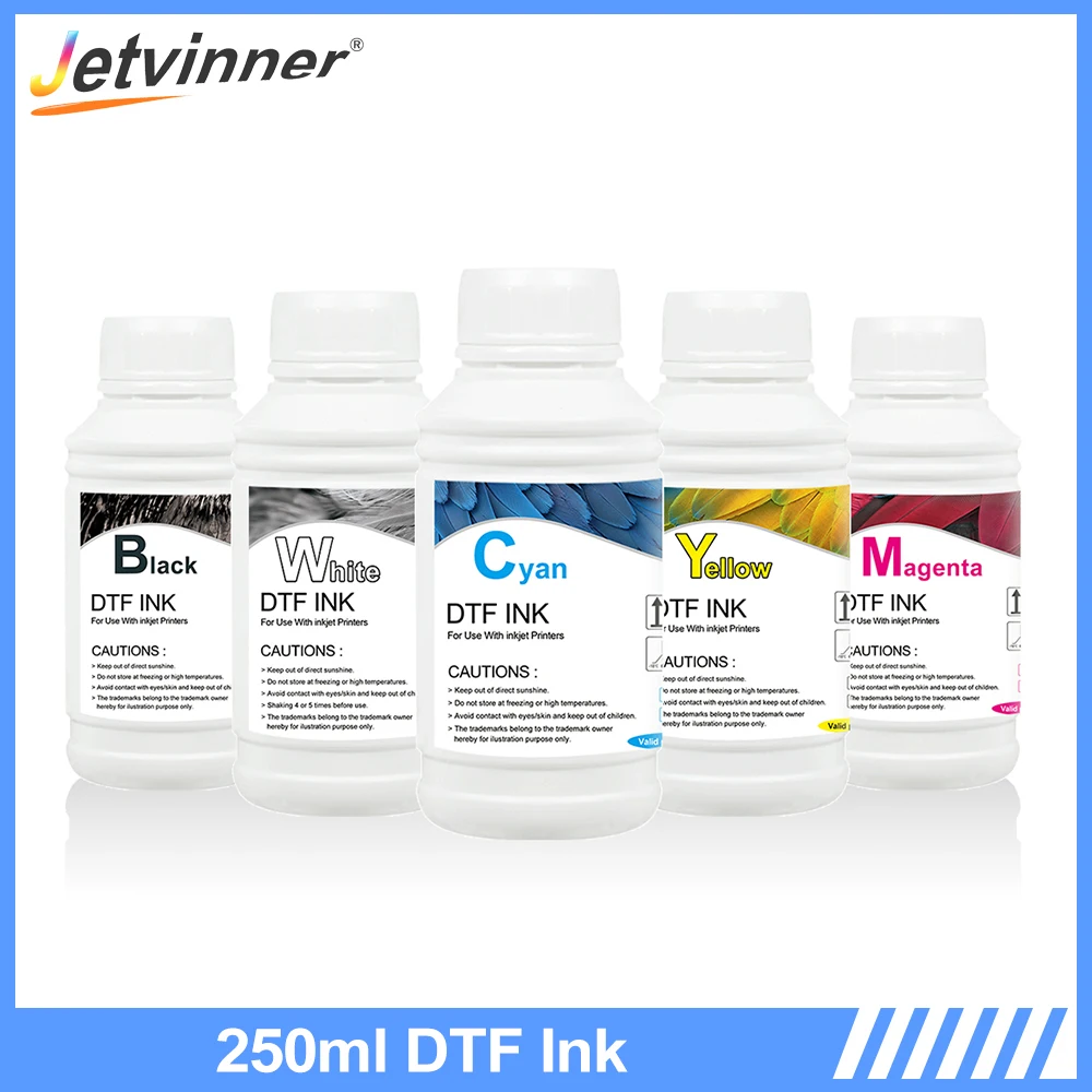 

​250MLDTF Ink For Dirent Printer Film Heat Transfer Film Printing Hot Melt Powder PET Film Printing And Transfer For DTF Printer