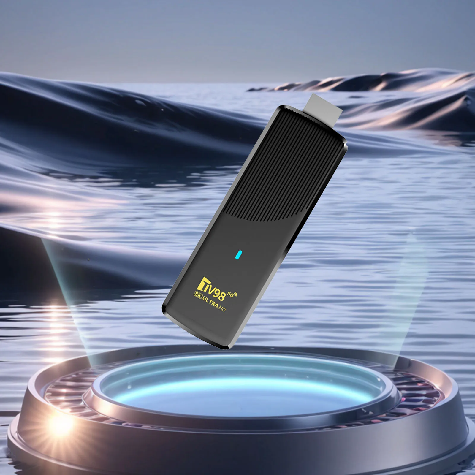 

Медиаплеер Android 14 Home Mini Video Player RK3518 с двойным Wi-Fi, BT5.0, четырехъядерным процессором, поддержкой 4K HD, Smart TV Stick TV98 ATV X9 и ТВ-приставка