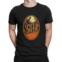 Spice Beer Label Dune Arrakis Film T Shirt Graphic Crewneck TShirt Harajuku Clothing