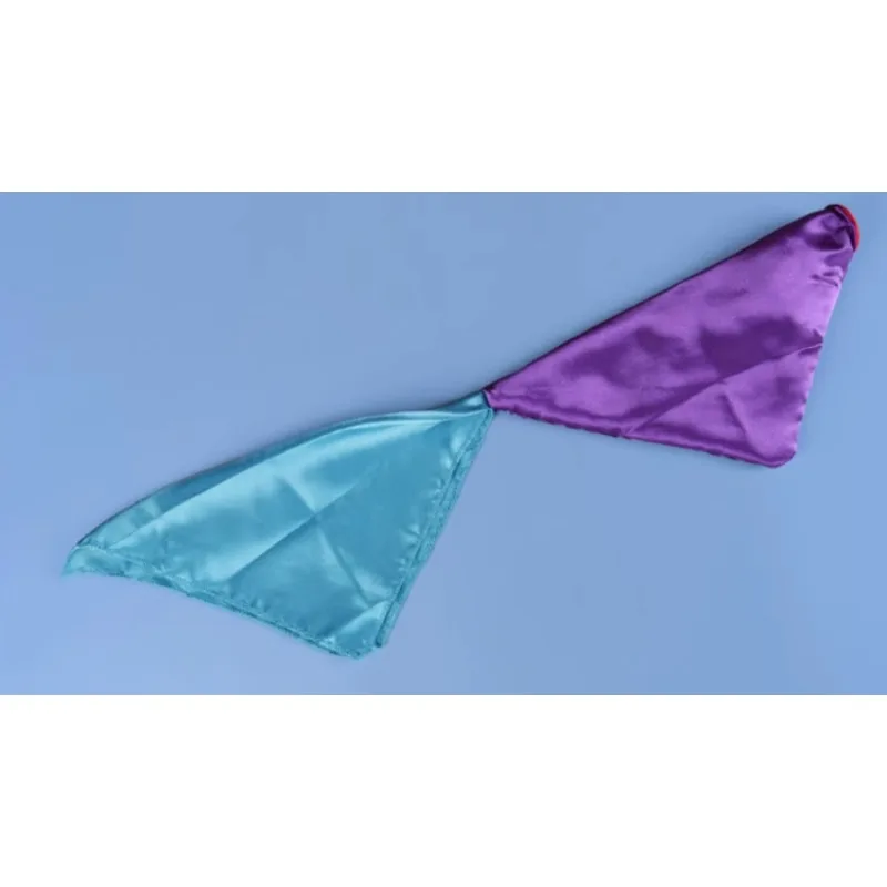 Instant vierkleurige zijdeverandering – goocheltruc sjaal, eenvoudig en effectief close-up en podium rekwisiet goocheltrucs beginners goochelaar