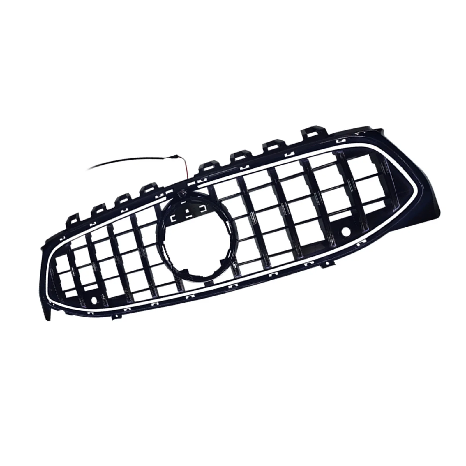 Artudatech Black Front Bumper Grille Grill Fit for Mercedes CLA-Class W118 C118 2020 2021 2022 2023 2024 GT Car Accessories
