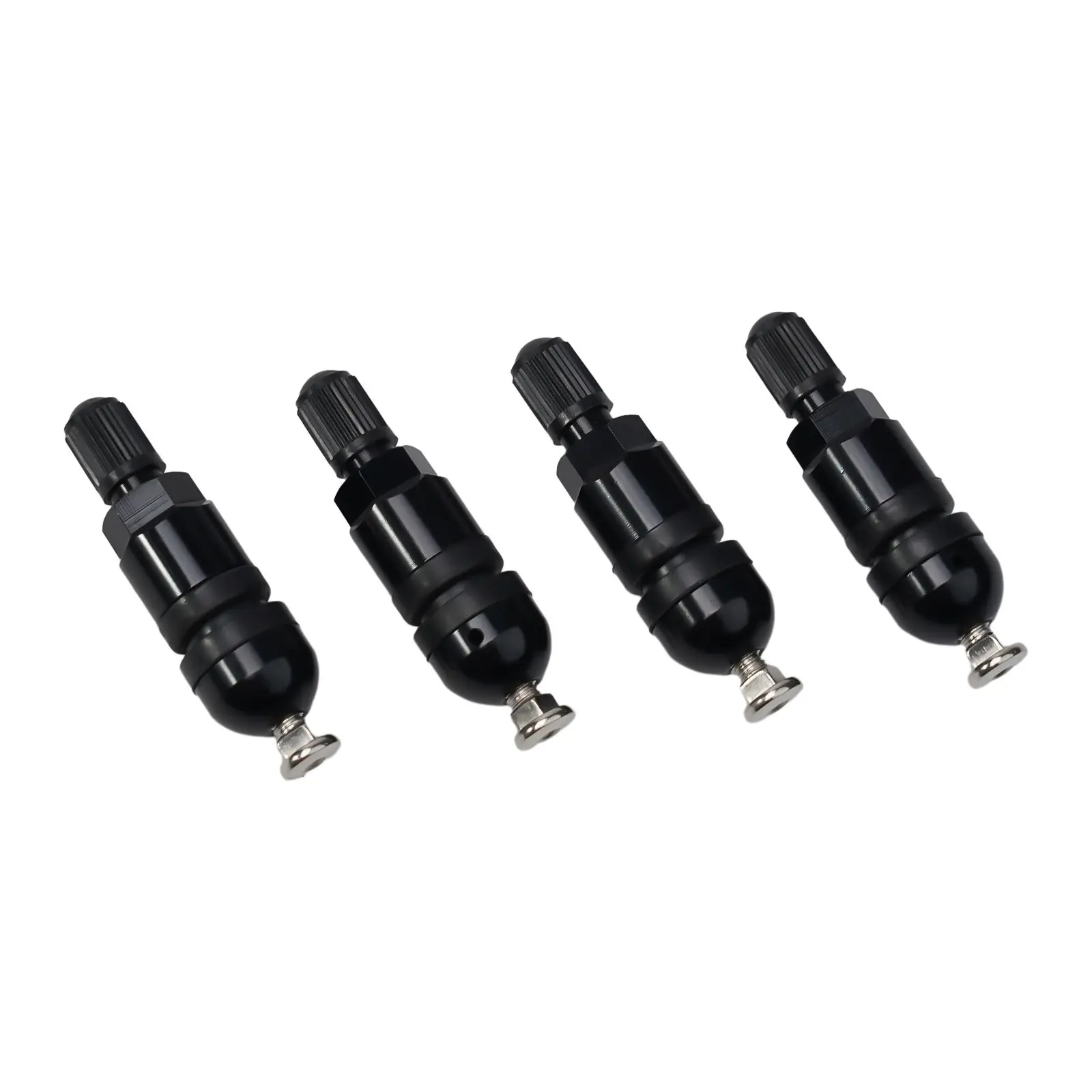 

Repair Kit Pressure Monitor Rear Right Sensor TPMS Valve Stem 4pcs Front Metal Car Repair Tool Durable Brand New