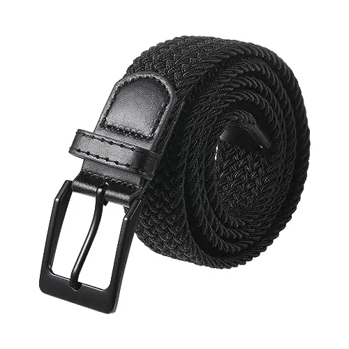 Choose Variety Of Colors Casual Belt In Vibrant Shades Zinc-alloy Buckle Braided Belt Woven Belt