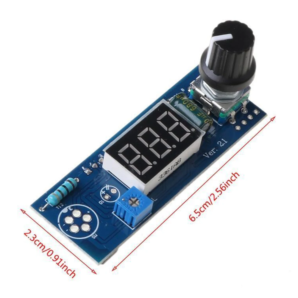 Digital Soldering Station Temperature Controller Kit Compatible with T12 Handle for Precise DIY Electronics Repair and Assembly