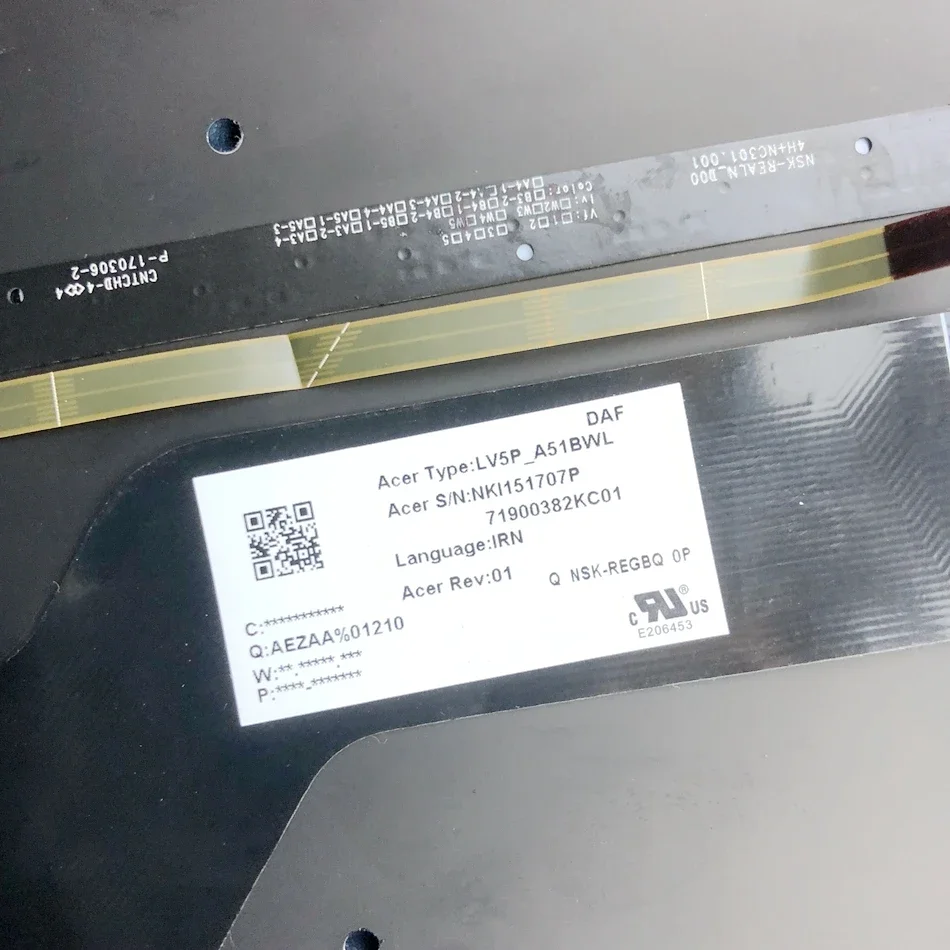 Imagem -05 - Teclado Russo para Acer Aspire Preto e Retroiluminado E5772 V3574g E5-532g F5-573g Es1-532 E5-573t E5-573g E15 E5-582p F5-572 Series
