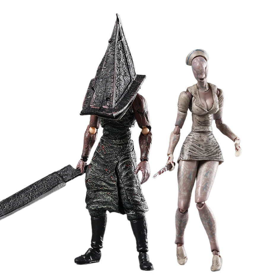 Figma SP-061 Silent Hill Bubble Head Nurse / Red Pyramid Thing Collectible Action Figure Model Toy