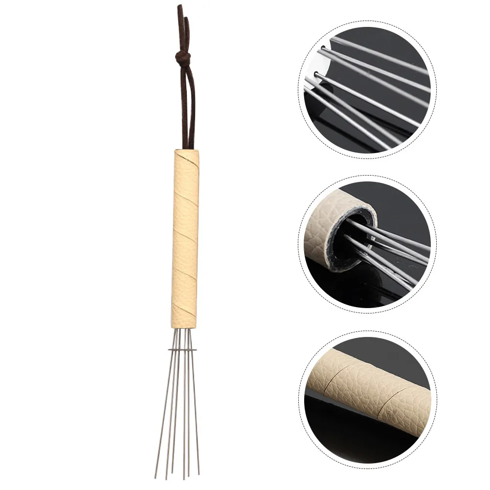 Agitador de Acero Inoxidable para Espresso, Distribuidor de Café en Polvo, Herramienta para Distribución Uniforme del Café Molido Antes de Prensar