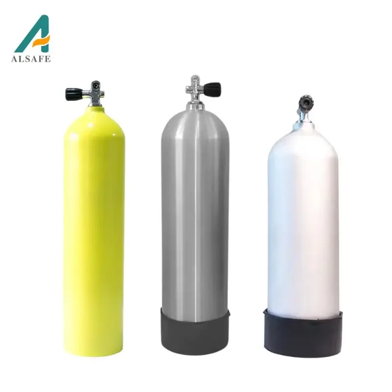 

Factory Price CE Approved 11L 12l Aluminum Oxygene Cylinder Tank SCUBA diving bottle AIR Tank