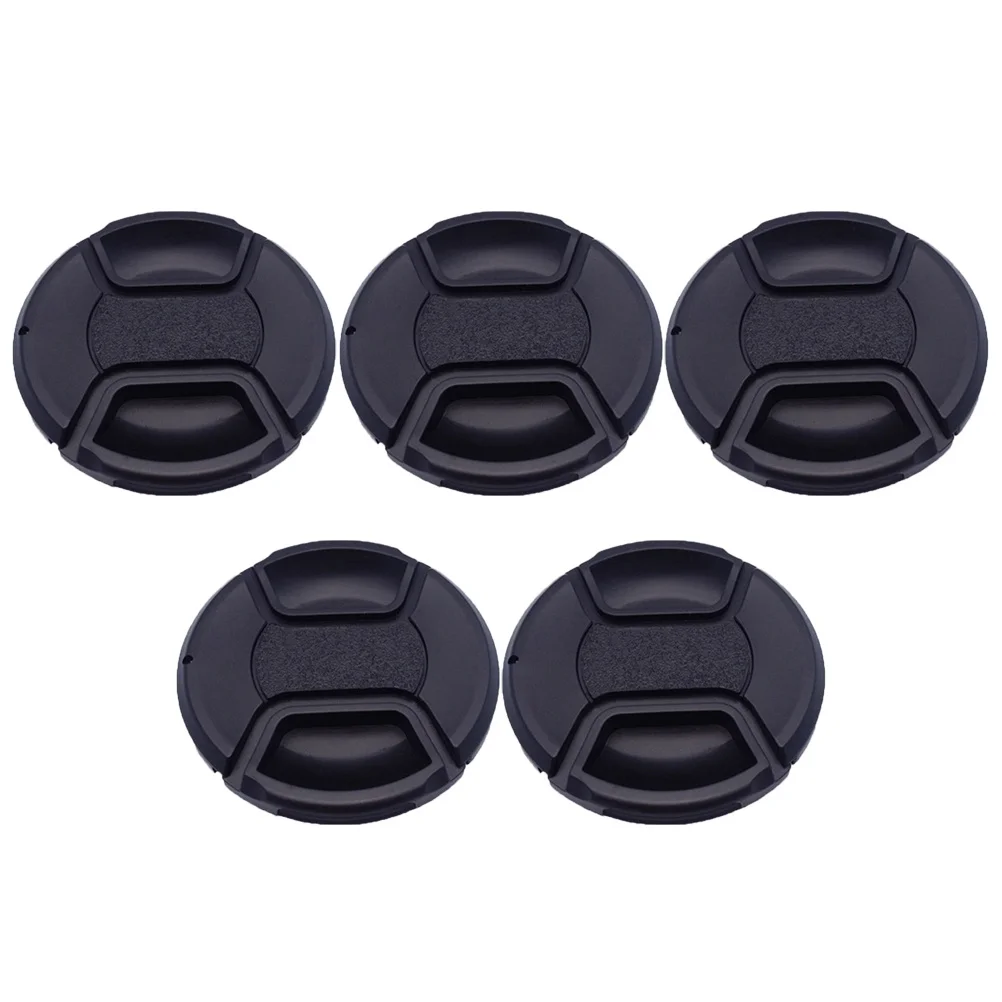 

5 pcs 58Mm Plastic Front Lens Cover Digital Cameras Protection Against Dust Moisture Scratches Universal Lens