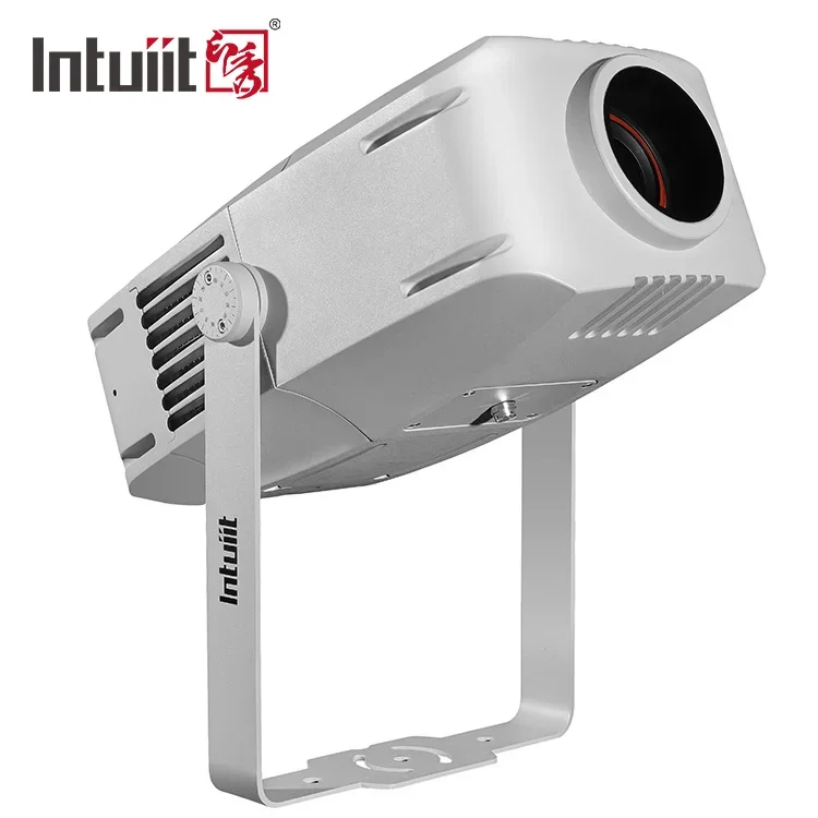 Custom 200W Outdoor LED Gobo Projector RGBW Emitting Color Rotary or Static Waterproof IP65 Projection Lights