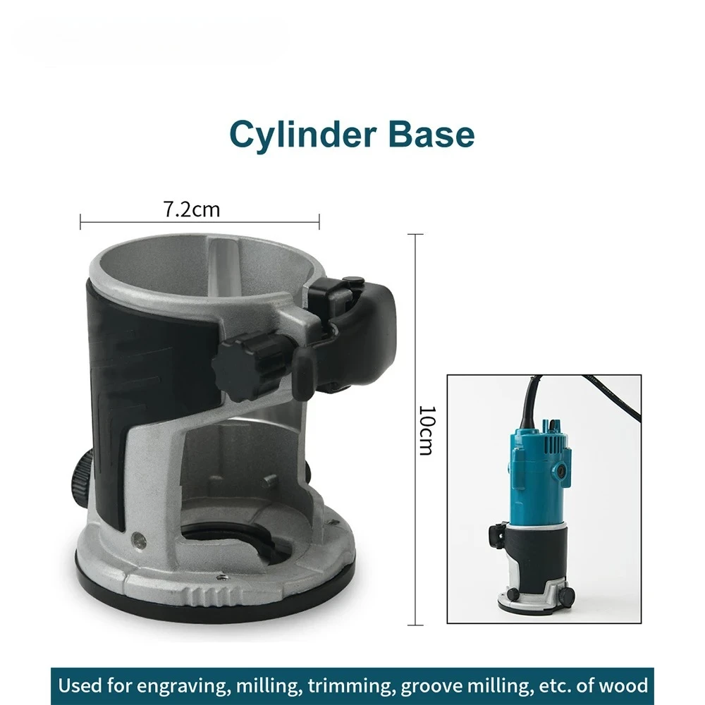Wooden Router Base Woodworking EngravingTrimming Milling Machine Base Electric Trimmer Machine Base For Power Tool Accessories