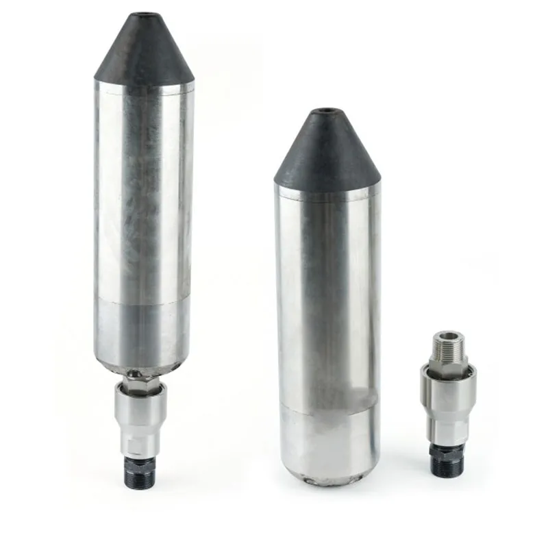 

YS 1'' Stainless Steel Sewer Cleaning Nozzle, Super Long Hole High Pressure Jet Nozzle, Drain Pipe Cleaner Tool for Clog