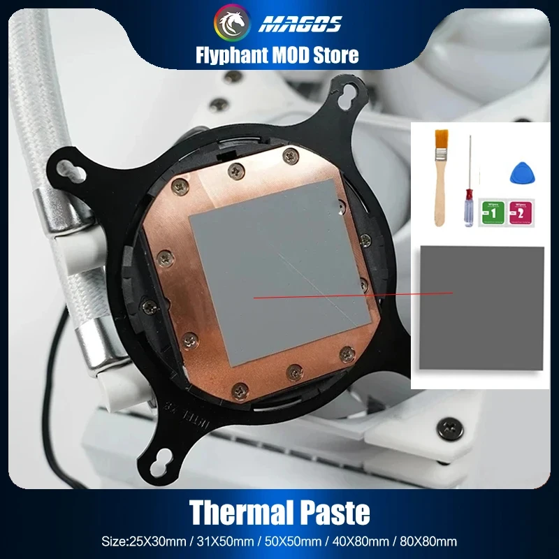 

Honeywell PTM7950SP Thermal Conductive Silicone Paste GPU CPU Thermal Paste Notebook Cooling Silicone Grease 8.5W/m-k