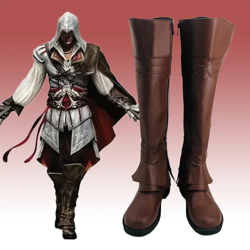 

Обувь для косплея Assassin's Creed Ezio Auditor 338, дополнительный элемент комиксов для косплея