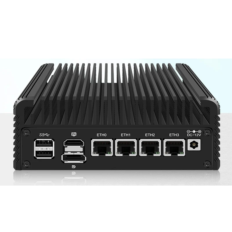 4xi226-V 2.5G LAN Intel Core 3 N355 N305 N150 N100 Firewall Mini PC Fanless DDR5 2xM.2 NVMe Appliance OPNsense ESXi Host Server