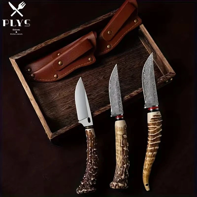 PLYS-cuchillo multifuncional de acero inoxidable, cuchillo de fruta, cuchillo afilado para deshuesar el hogar, cuchillo para carne
