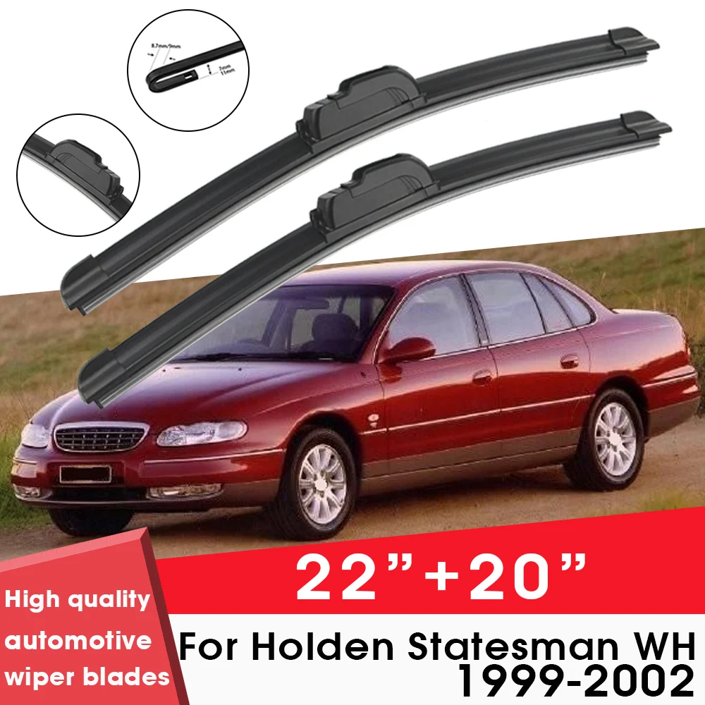 

BEMOST Car Wiper Blades Front Window Windshield Rubber Refill Wiper For Holden Statesman WH 1999-2002 22"+20" Car Accessories