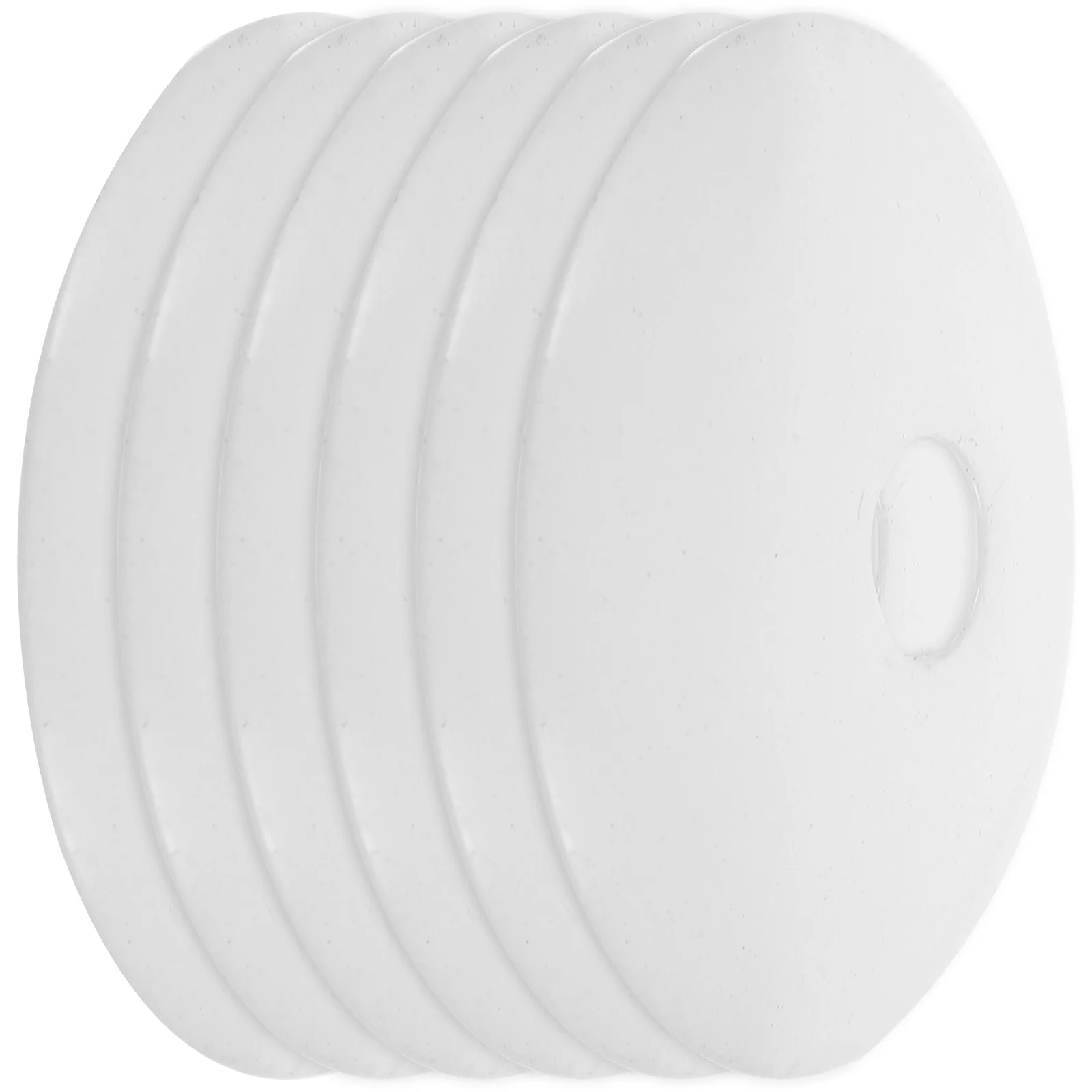 

6 Pcs Pendant Lights Chandelier Base Tray Ceiling Cover Plate Canopy Kit Lighting White Lamp Making Supplies