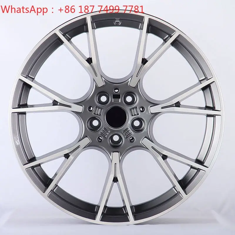 17 19 21 23 Inch 5X112 5X120 OEM Style Silver Forged Alloy Passenger Car Wheels
