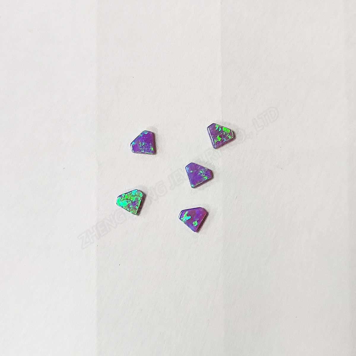 

5/50pcs Opal Tooth Gems Wholesale Diamond Shape Dental Stick Stone