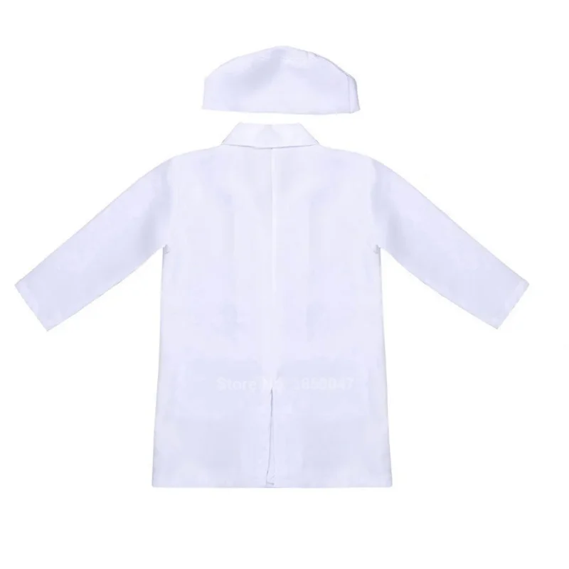 Uniforme cirúrgico de spa veterinário para bebês meninos e meninas, brinquedos de simulação, educação infantil Halloween Party Set, trajes cosplay para crianças