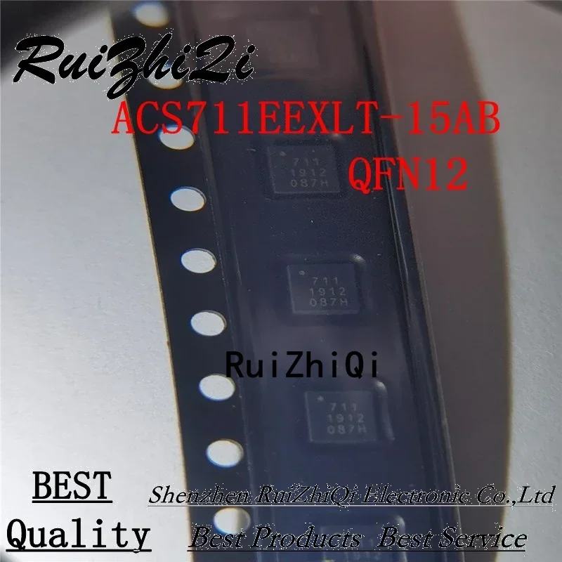 NEW 5PCS/LOT ACS711EEXLT-15AB  711 QFN12