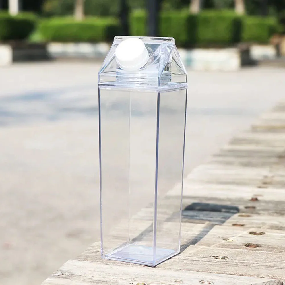 

2pcs Leak proof Milk Bottle Large Capacity Durable Storage Container Practical Household Gym Outdoor Water Jugs Travel