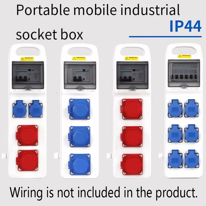 

Indoor and outdoor portable mobile industrial socket box Power maintenance box Stage lighting Distribution box Control box