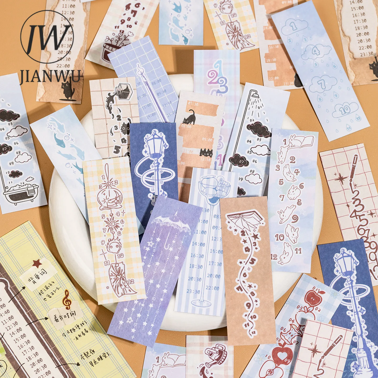 JIANWU สติกเกอร์วินเทจลายผลไม้ - Vintage Collectible Books บทวิจารณ์และราคา