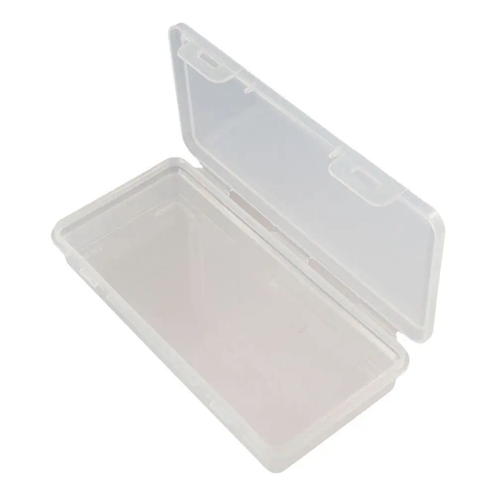 PP Paper Money Storage Box Large Capacity Transparent Currency Banknote Case Convenient Portable Coin Storage Collection Holder